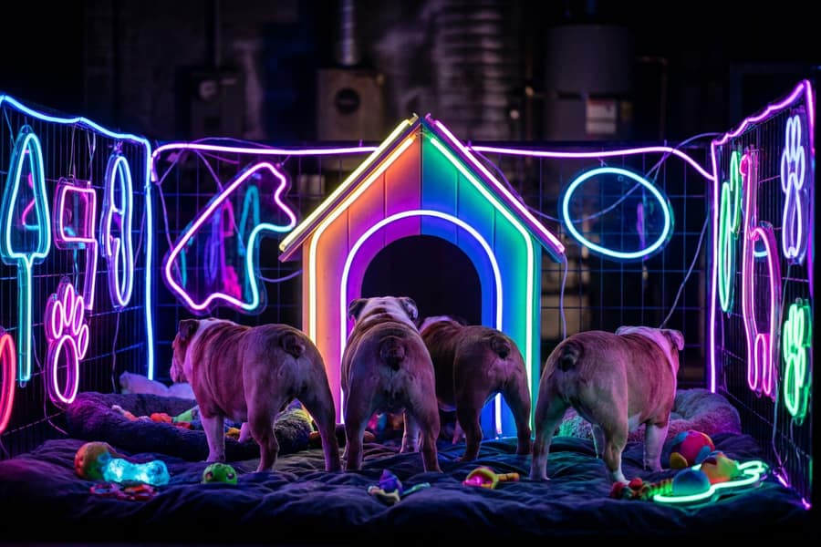 Слот Dog House с собаками и лапами