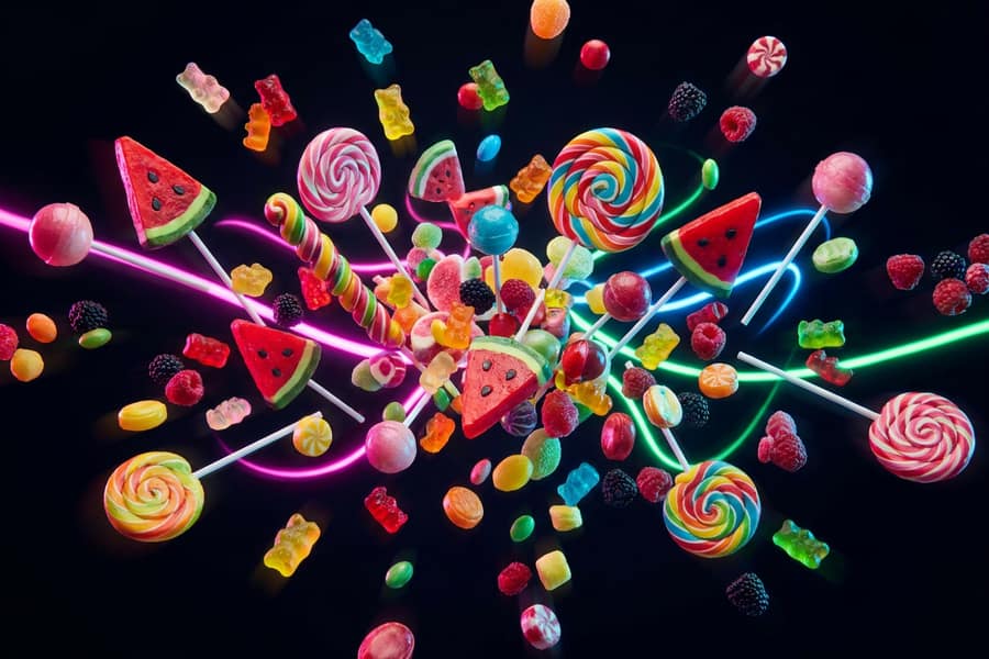 Слот Sweet Bonanza с фруктами и конфетами